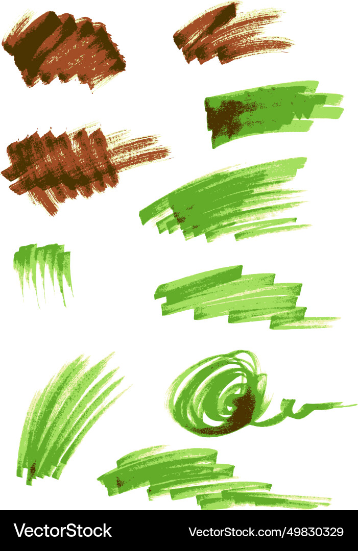Brushes Royalty Free Vector Image - VectorStock