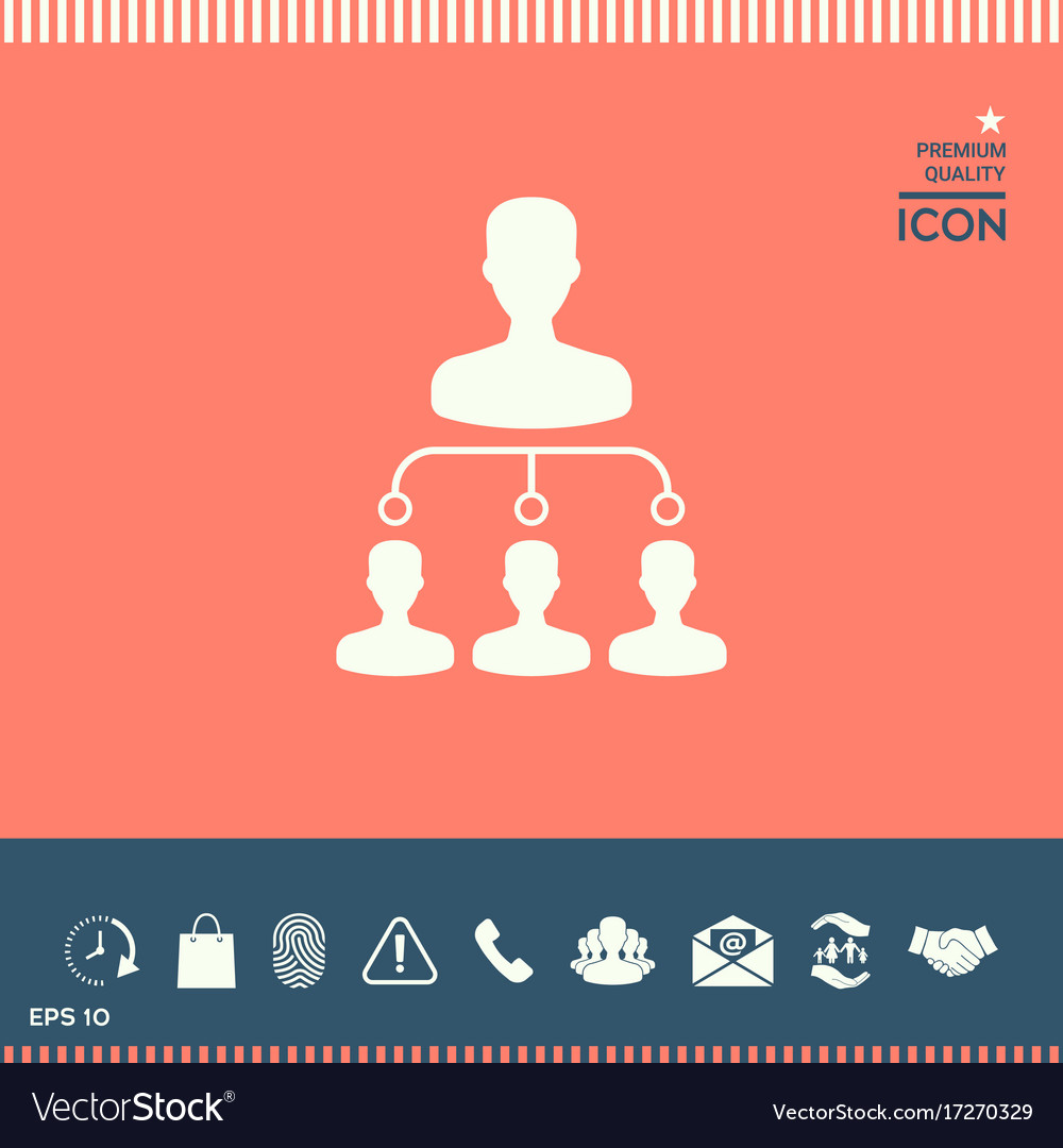 Hierarchy icon Royalty Free Vector Image - VectorStock