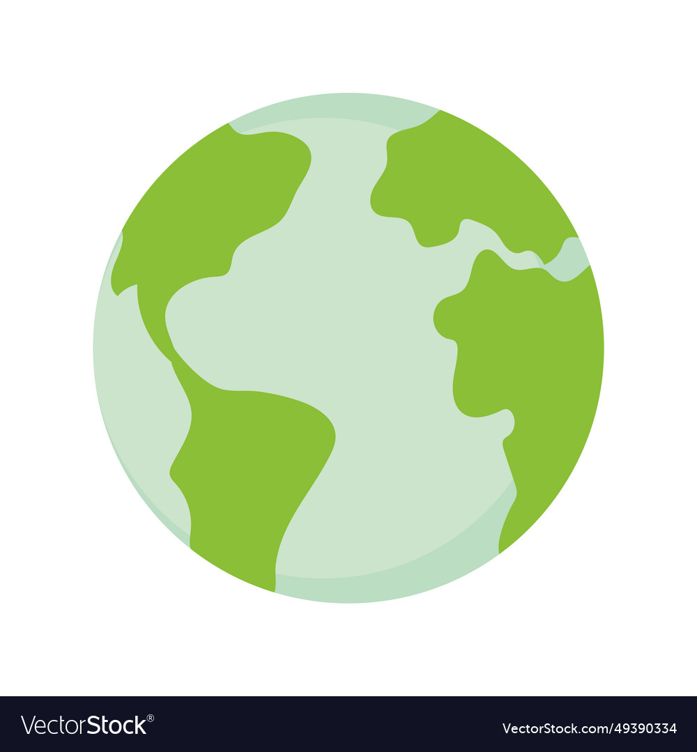 Earth planet Royalty Free Vector Image - VectorStock