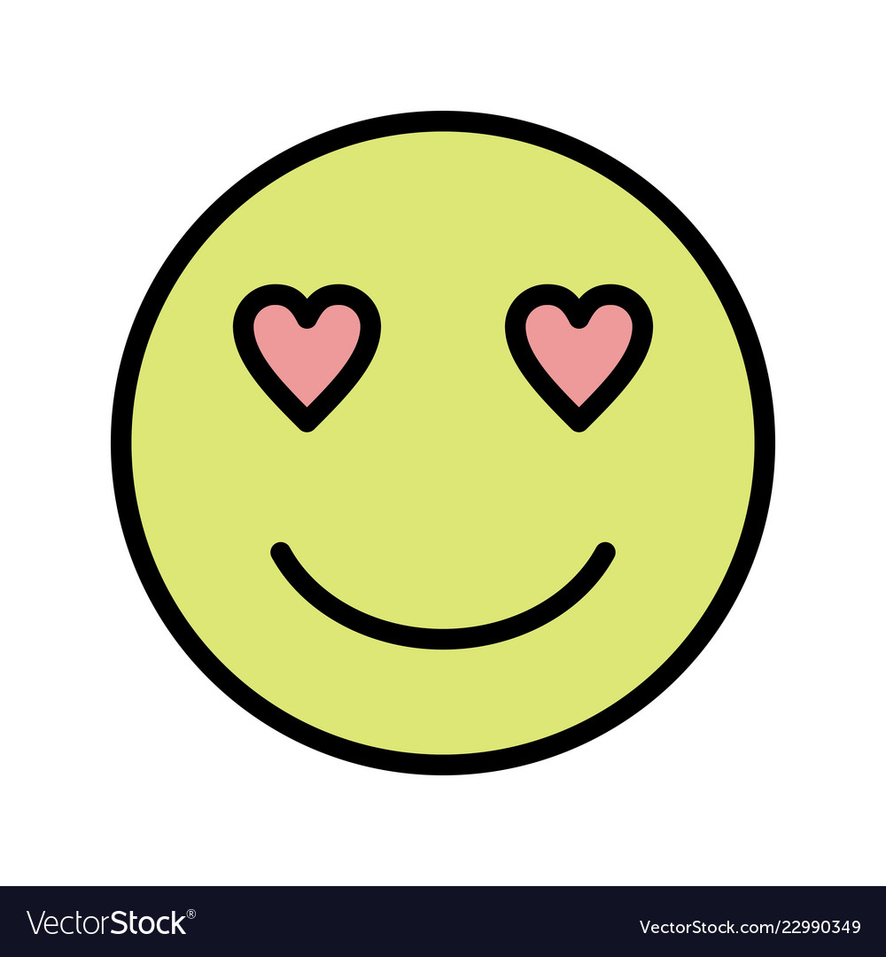 Love emoji icon Royalty Free Vector Image - VectorStock