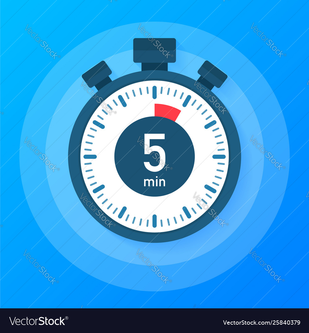 the 5 minutes stopwatch icon stopwatch icon in 5 mintue timer
