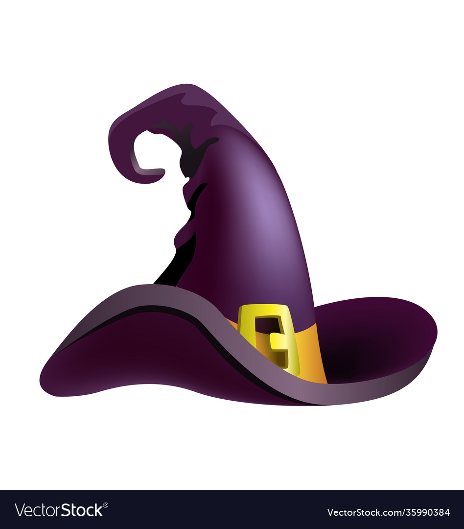 Witch hat Royalty Free Vector Image - VectorStock