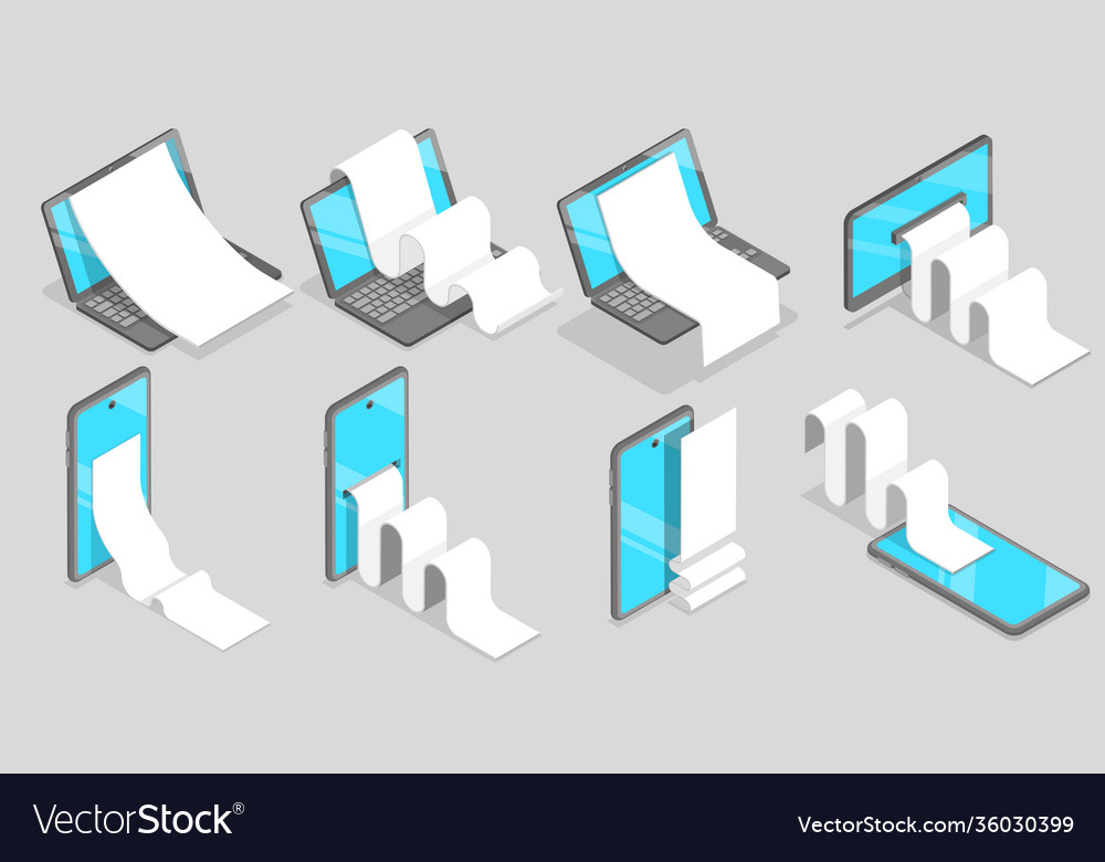 3d Isometric Flat Conceptual Royalty Free Vector Image