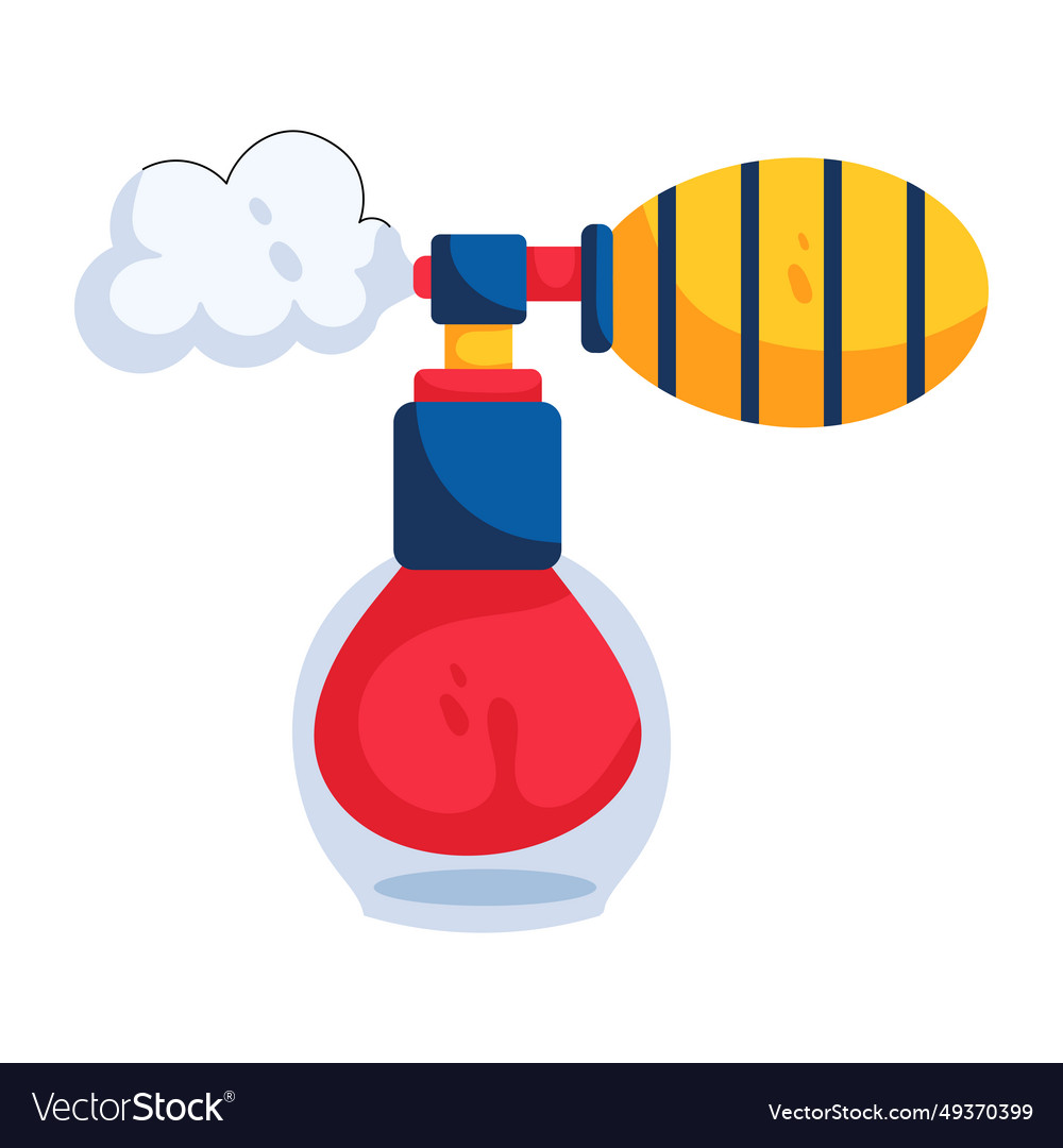 Perfume spray Royalty Free Vector Image - VectorStock