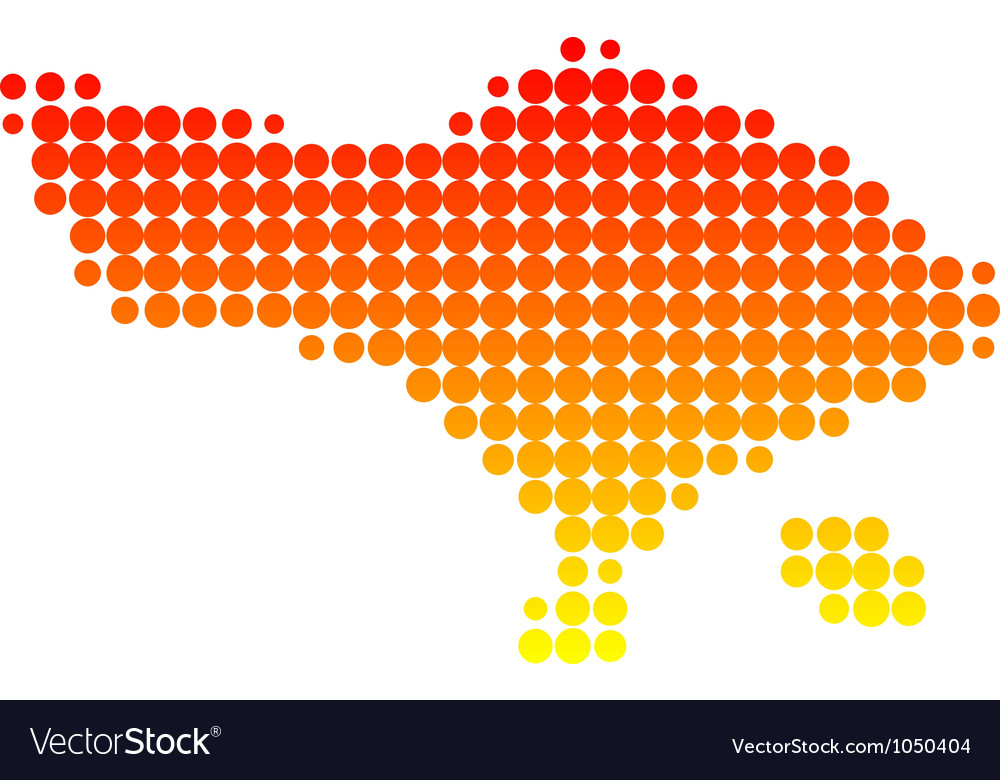 map of bali royalty free vector image vectorstock vectorstock