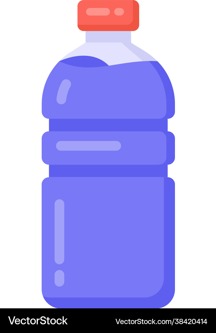 Water bottle Royalty Free Vector Image - VectorStock
