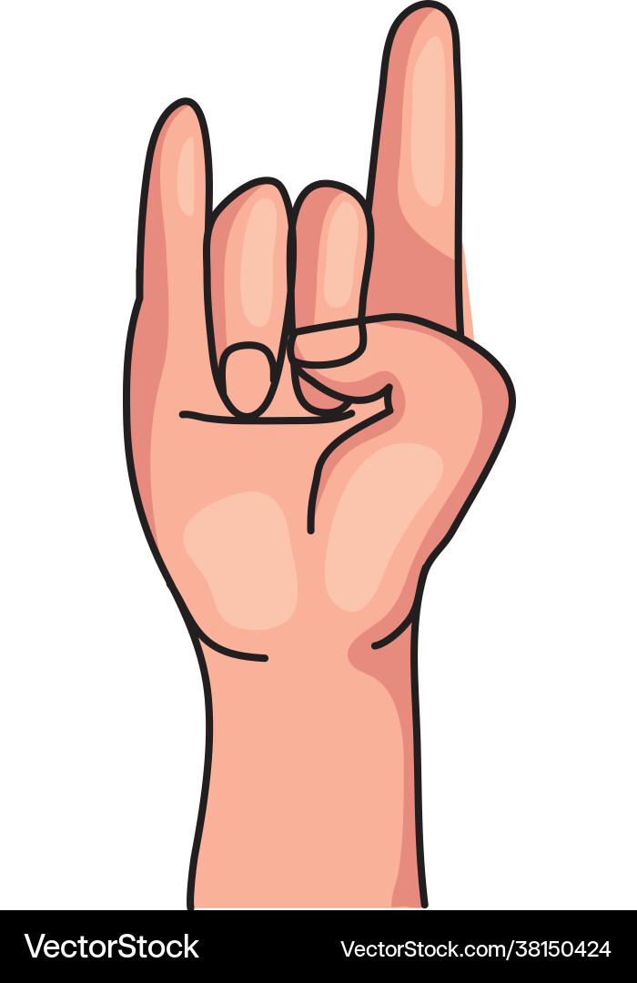 Human hand icon Royalty Free Vector Image - VectorStock