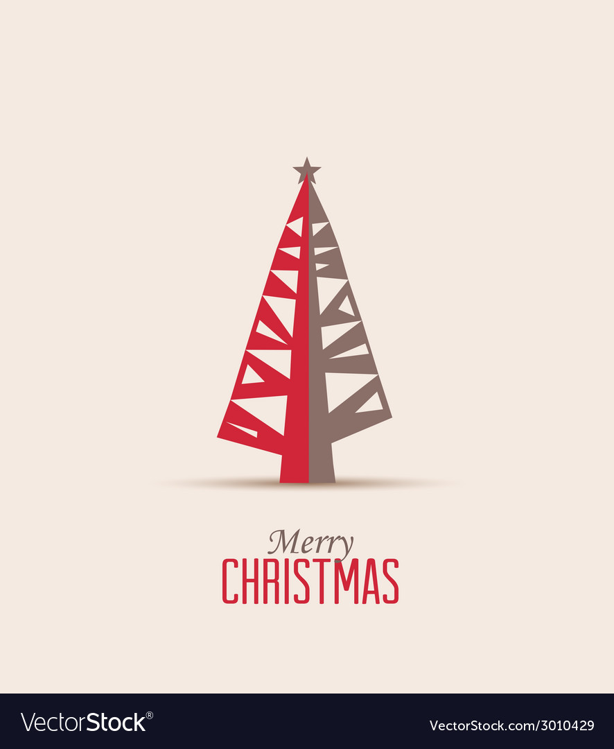 Christmas tree Royalty Free Vector Image - VectorStock