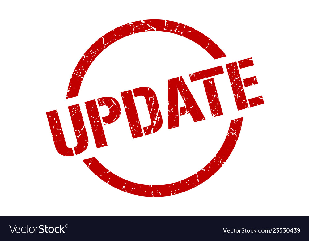 Update stamp Royalty Free Vector Image - VectorStock