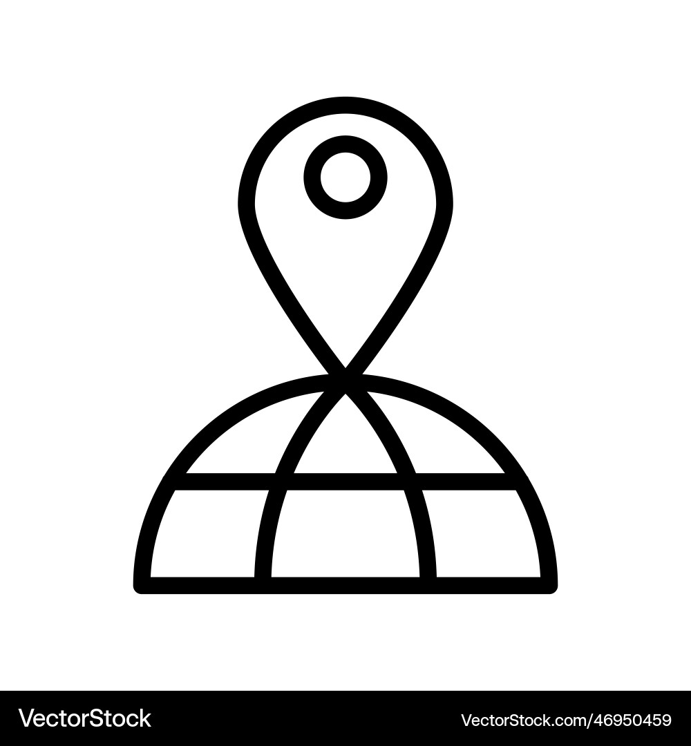 Map icon Royalty Free Vector Image - VectorStock