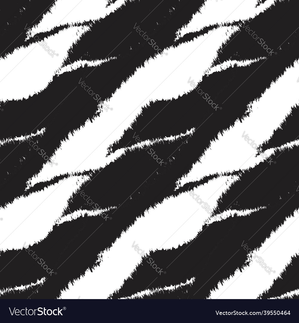 Brush stroke fur seamless pattern Royalty Free Vector Image