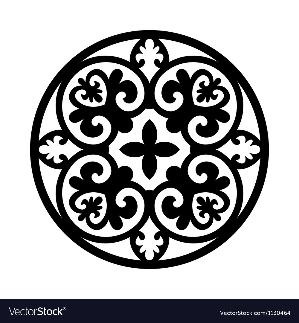 Circular Ornament Royalty Free Vector Image - Vectorstock