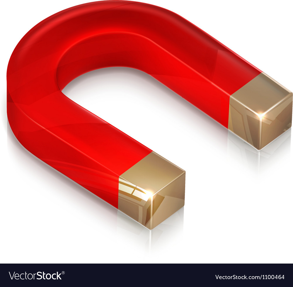 Horseshoe Magnet Royalty Free Vector Image - Vectorstock