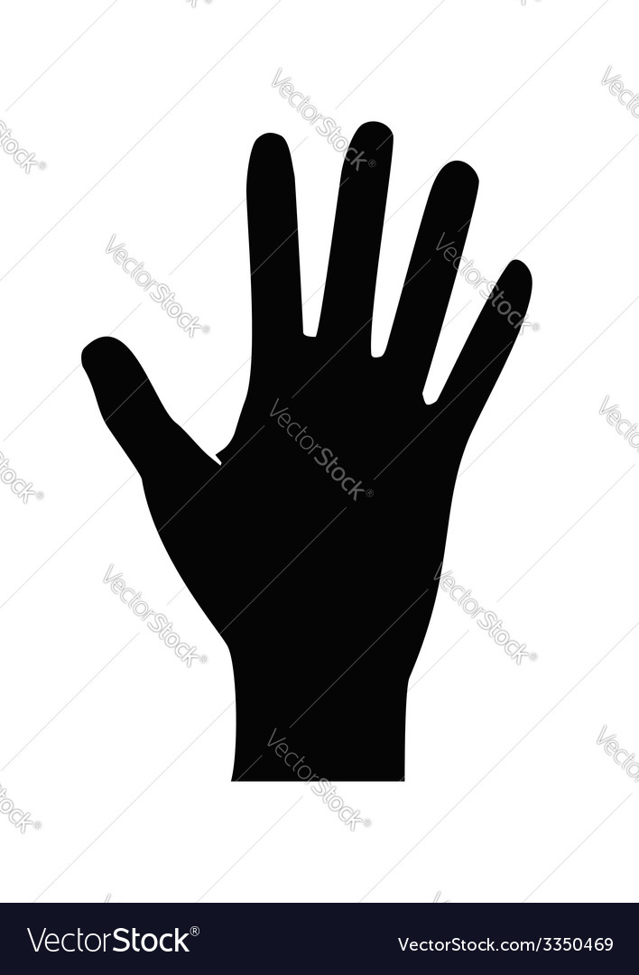 Hand icon Royalty Free Vector Image - VectorStock