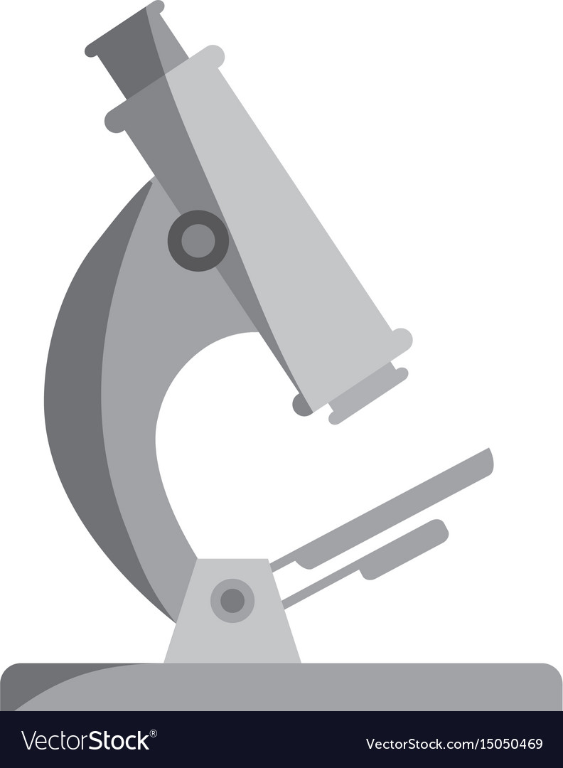 Microscope tool icon Royalty Free Vector Image