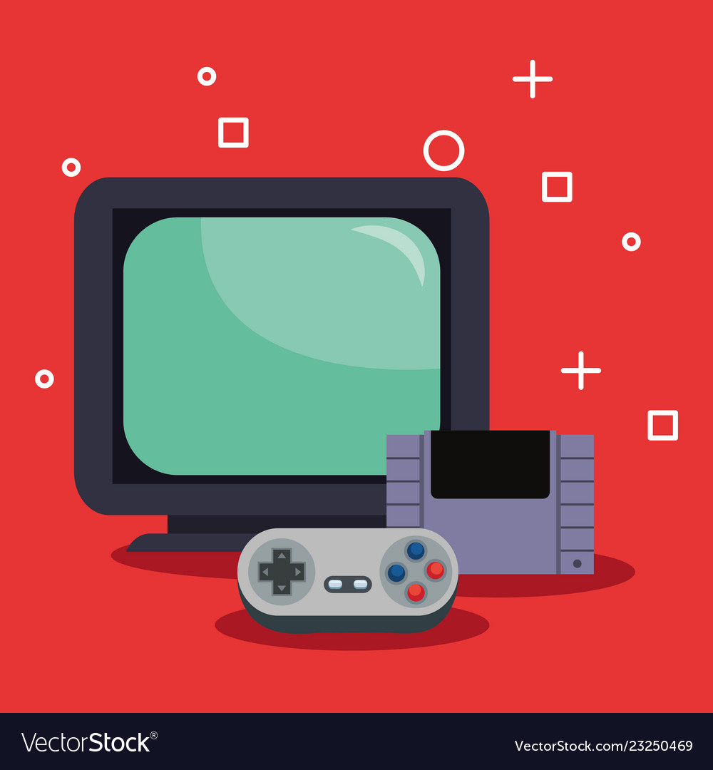 Video games Royalty Free Vector Image - VectorStock