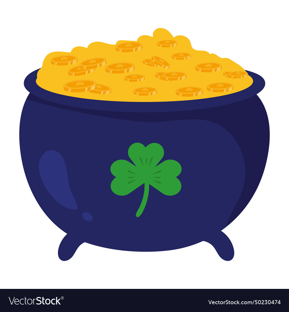 black cauldron for saint patricks day