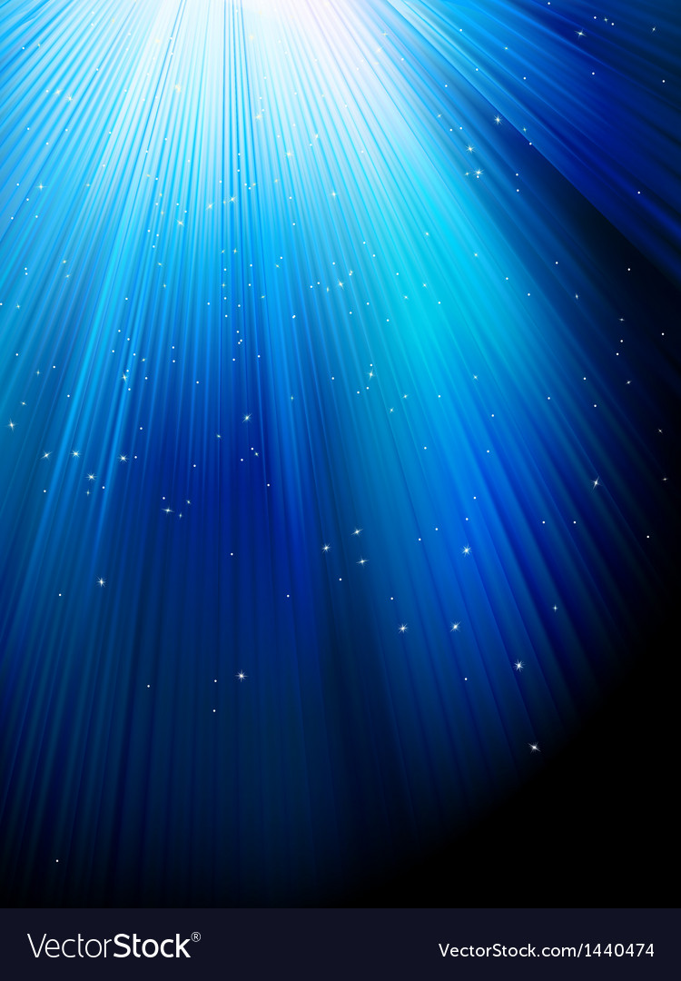 Stars on blue striped background eps 10 Royalty Free Vector