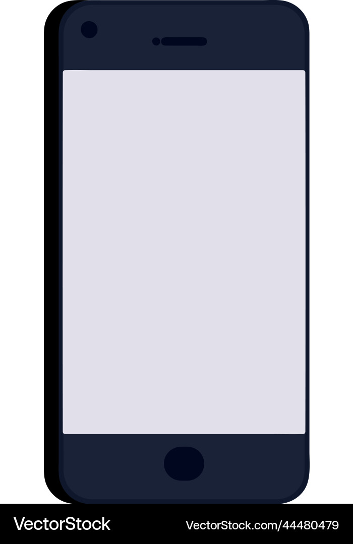 Black phone Royalty Free Vector Image - VectorStock