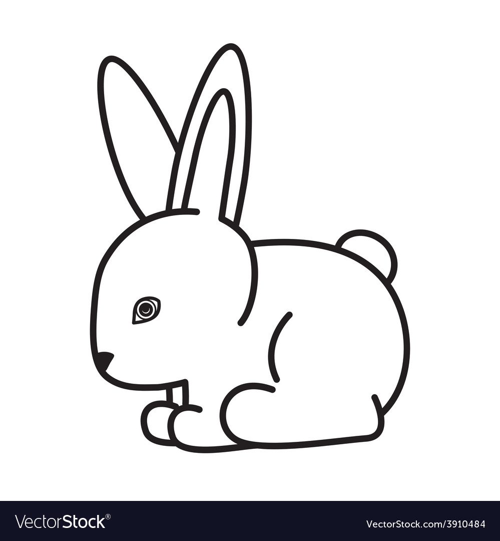 Bunny design Royalty Free Vector Image - VectorStock