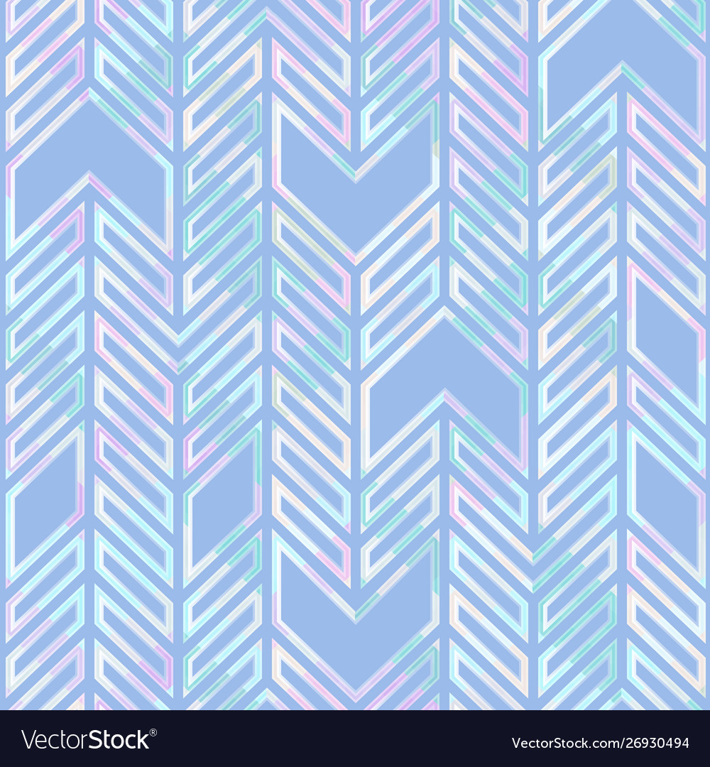 Blue geometric seamless pattern Royalty Free Vector Image