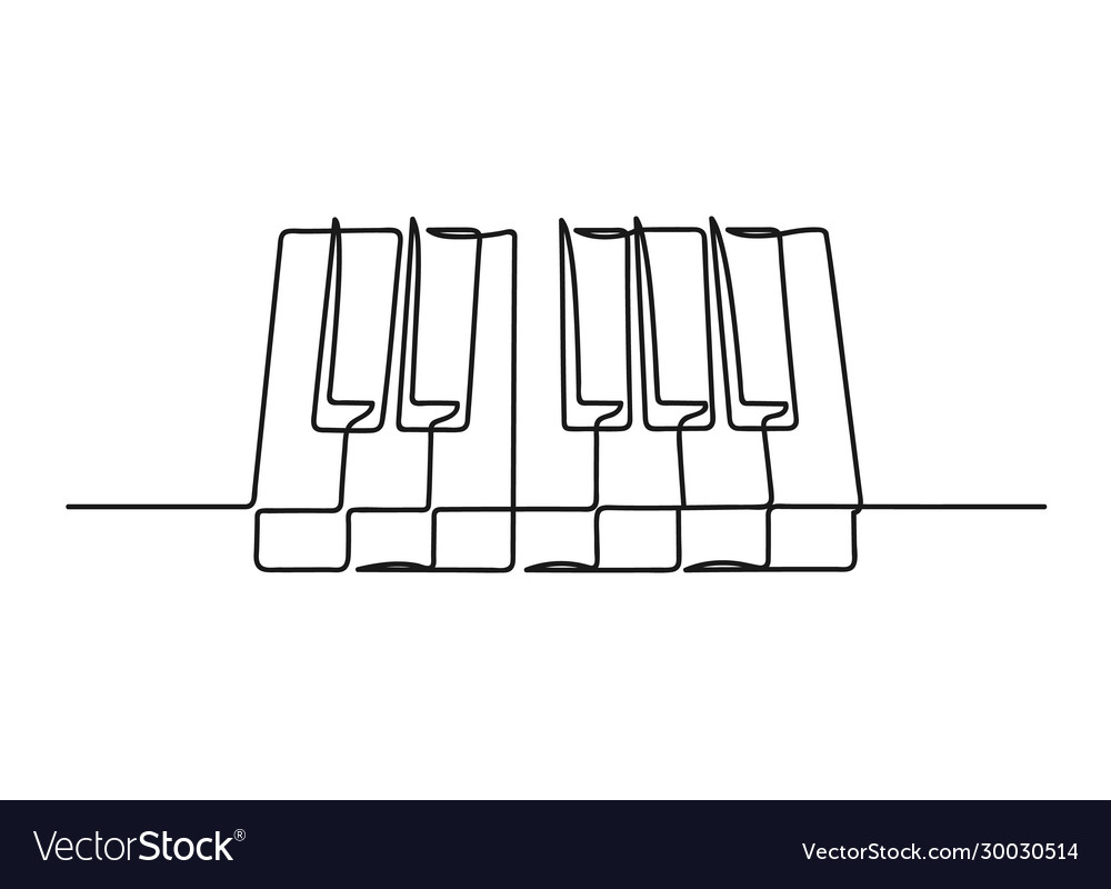 Keyboard Instrument Grand Piano Drawing HighRes Vector Graphic  Getty  Images