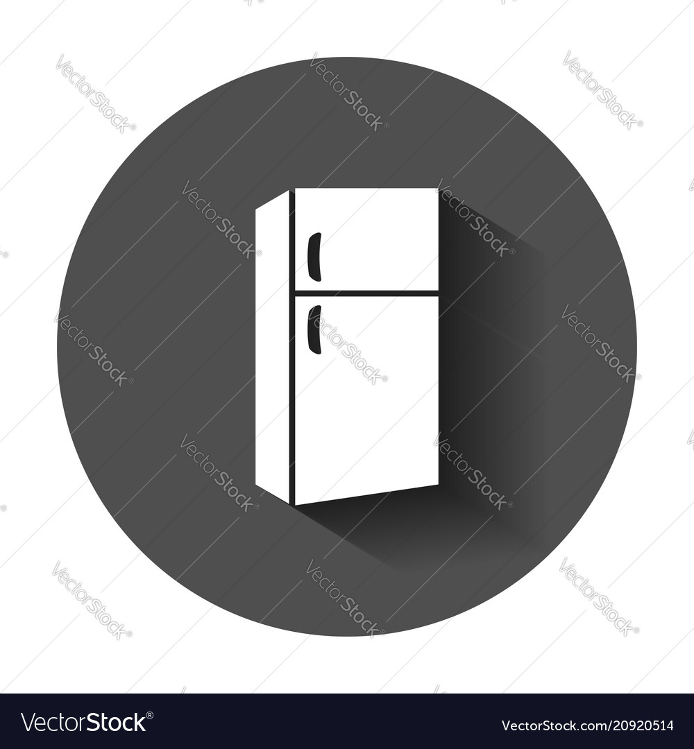 fridge refrigerator icon in