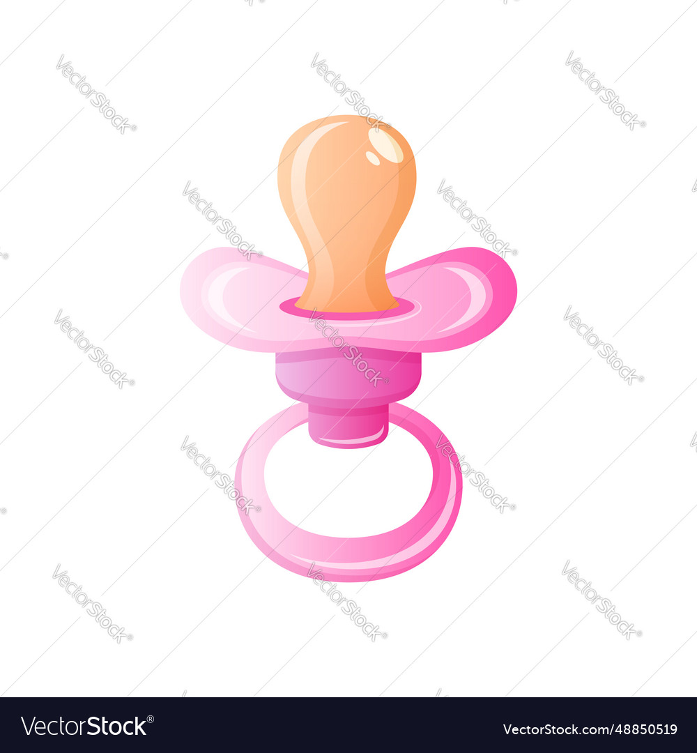 Flat pacifier hot sale nipple