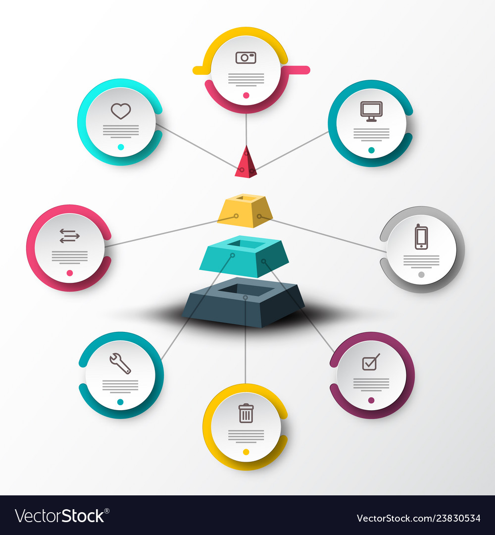 infographic timeline concept with sample text and sample of a timeline