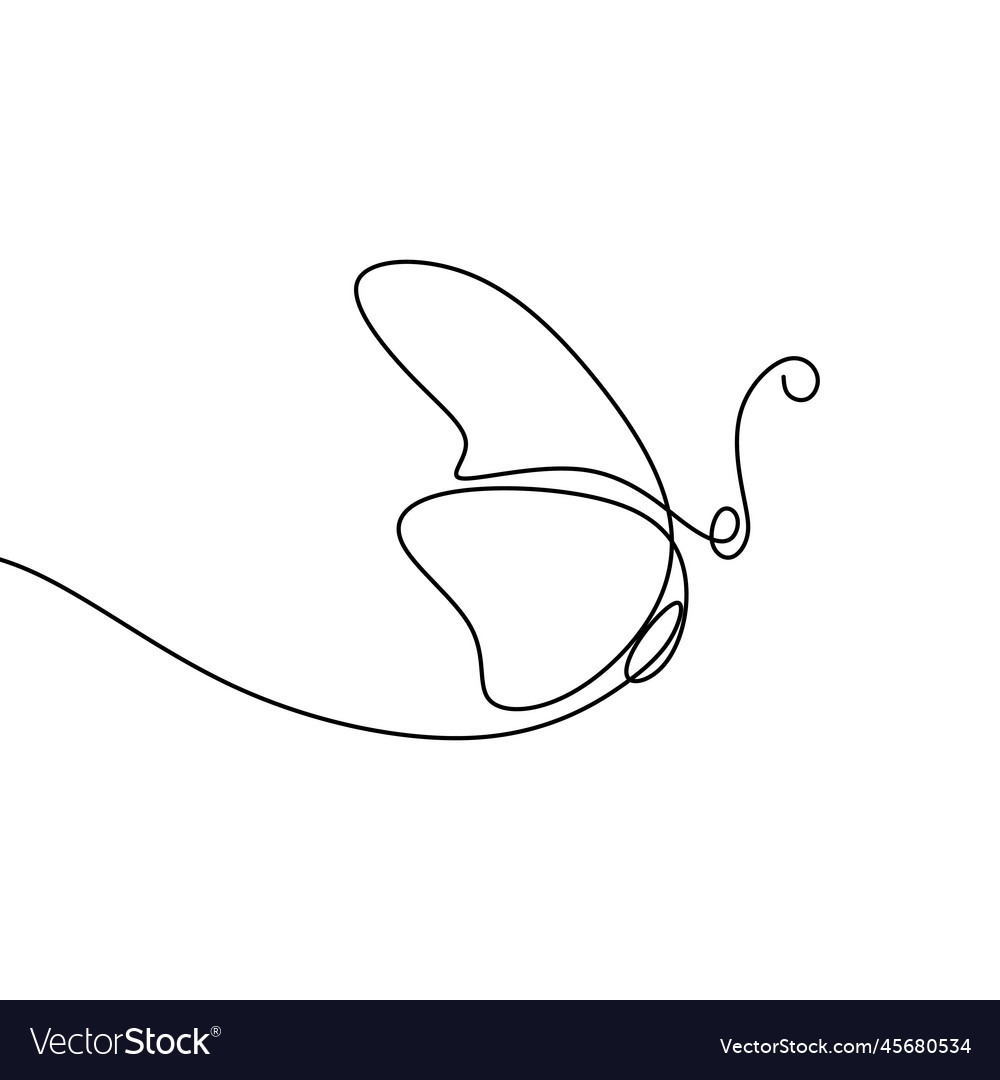 Picture of a continuous line minimalist Royalty Free Vector