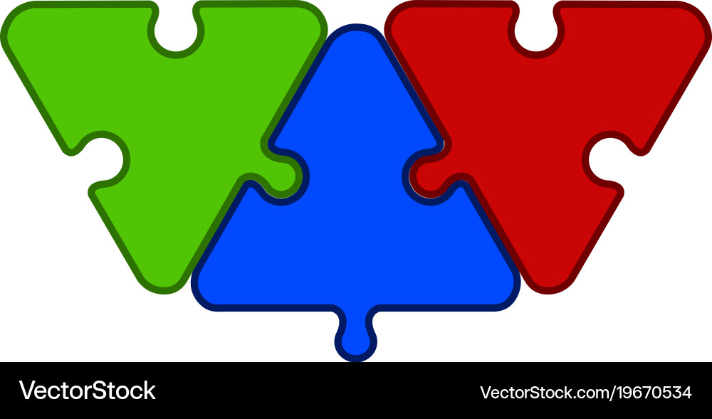 Teamwork concept image Royalty Free Vector Image