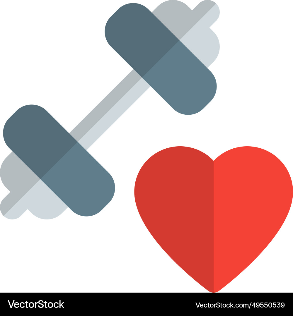 Heart rate recording during exercise isolated Vector Image
