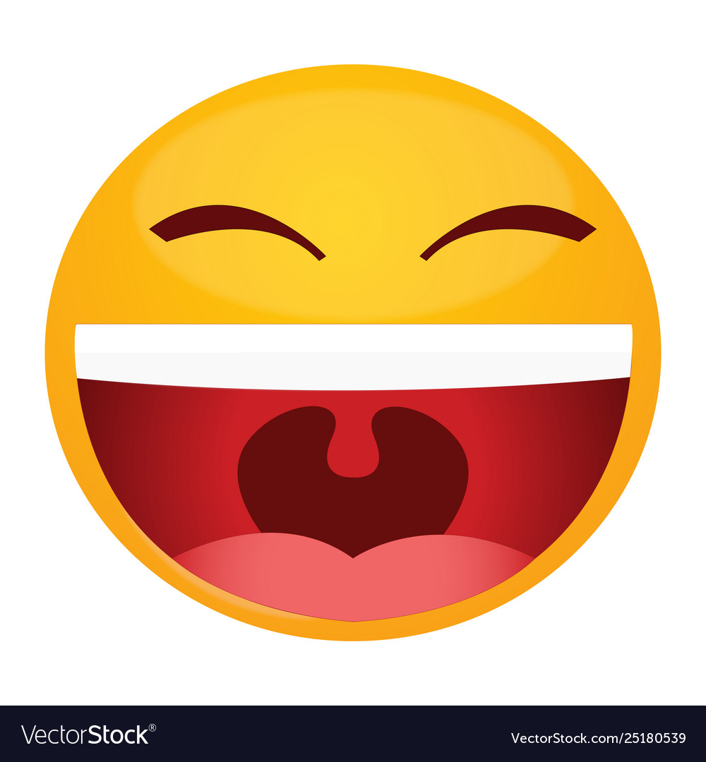 Laughing Royalty Free Vector Image - VectorStock