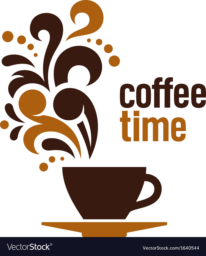 Download Coffee time Royalty Free Vector Image - VectorStock