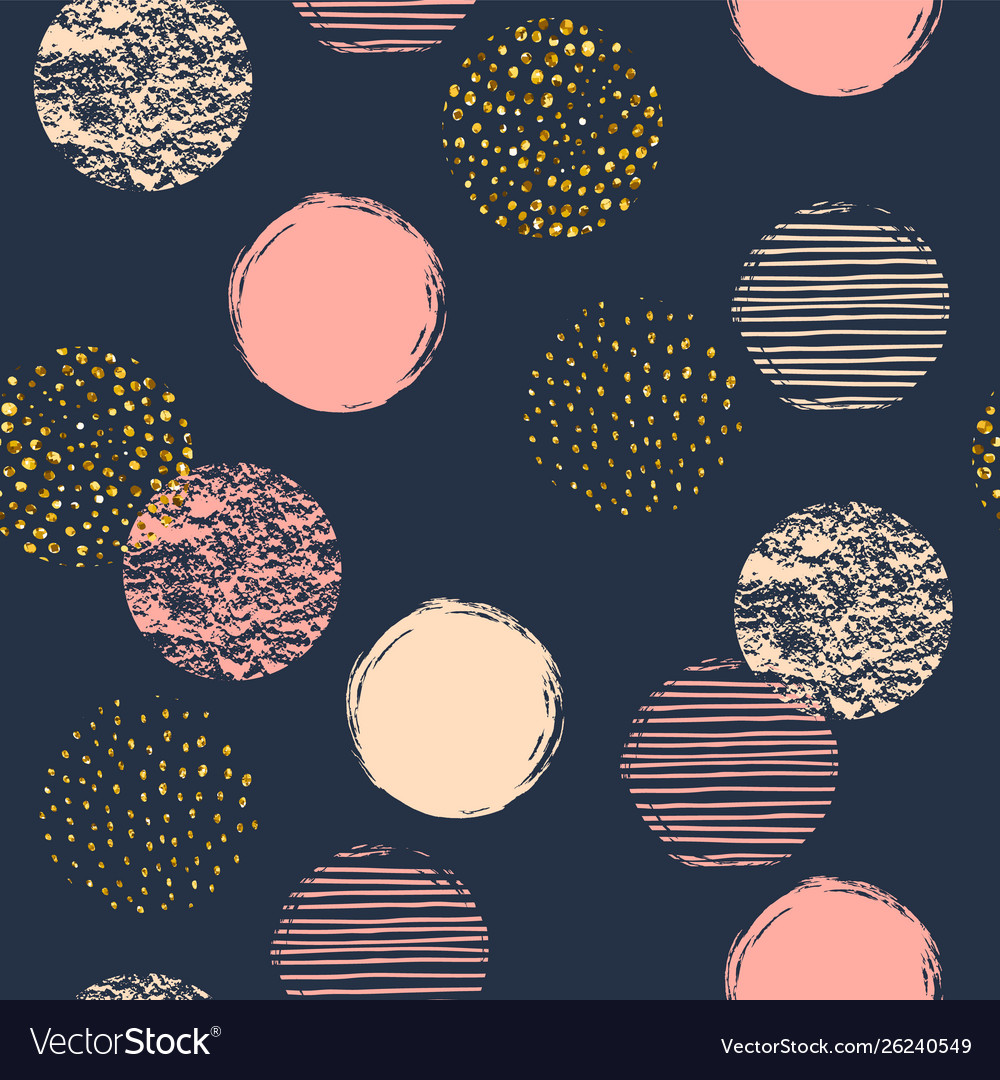 Abstract Geometric Seamless Repeat Pattern Vector Image 0918