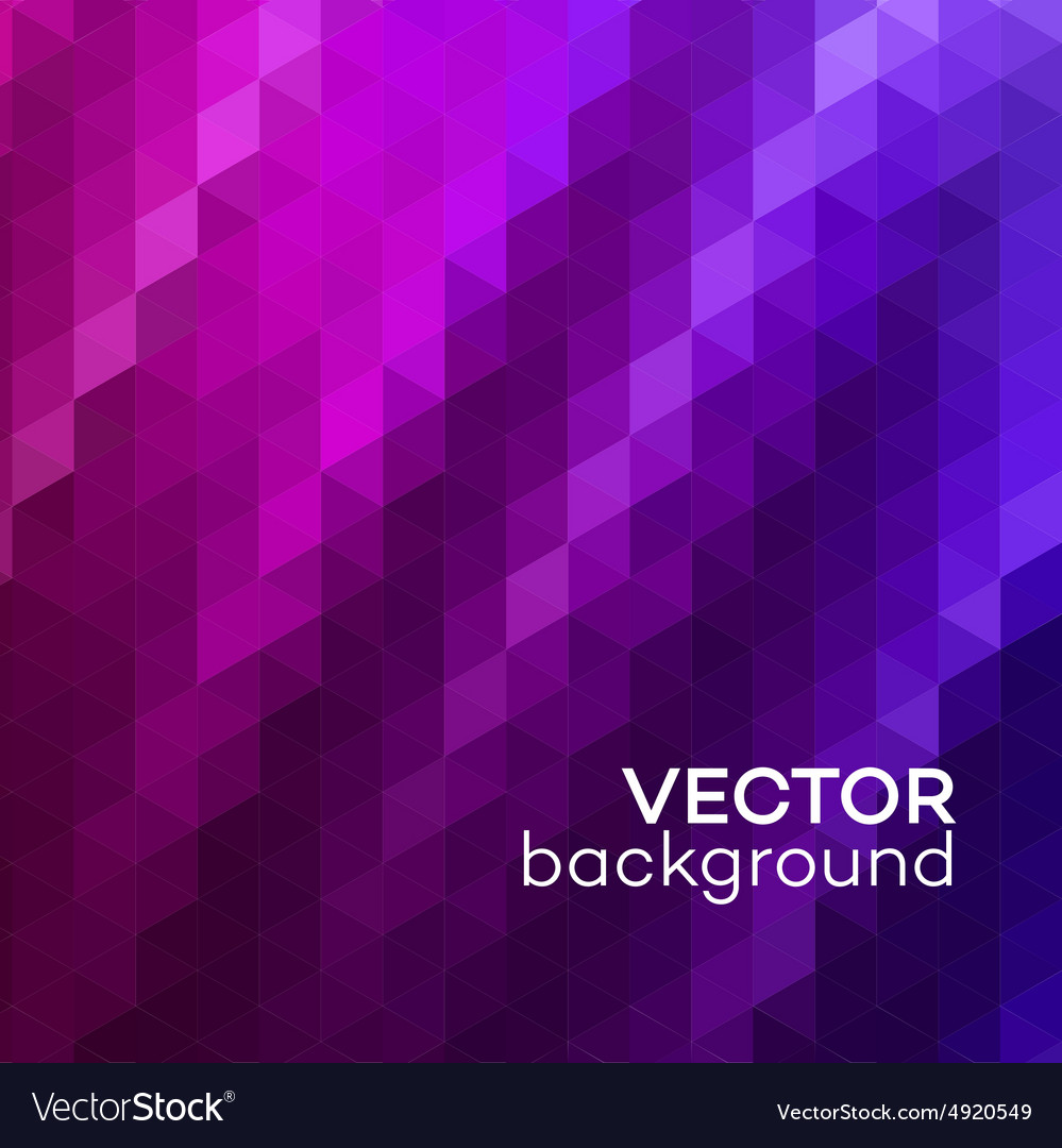 Abstract Red Triangle Background Royalty Free Vector Image