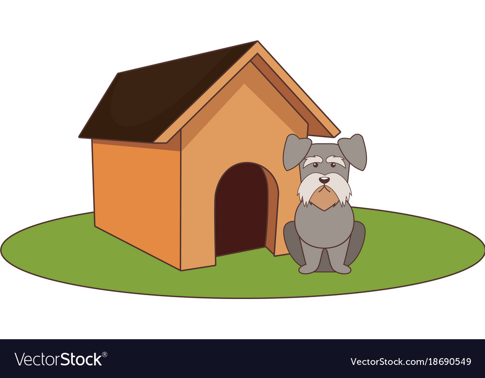 dog-house-cartoon-royalty-free-vector-image-vectorstock