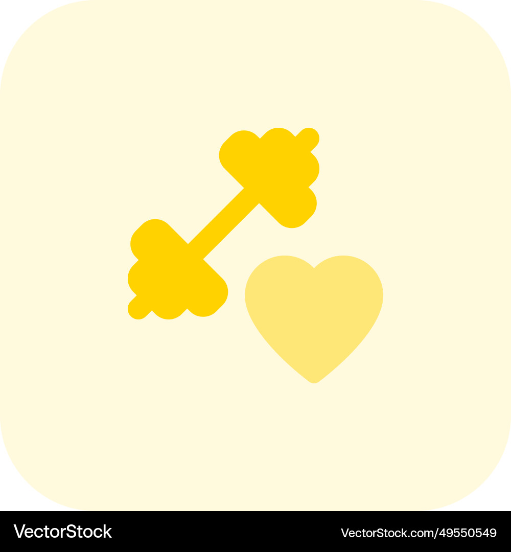 Heart rate recording during exercise isolated Vector Image