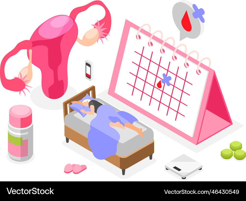 Menopause symptoms composition Royalty Free Vector Image