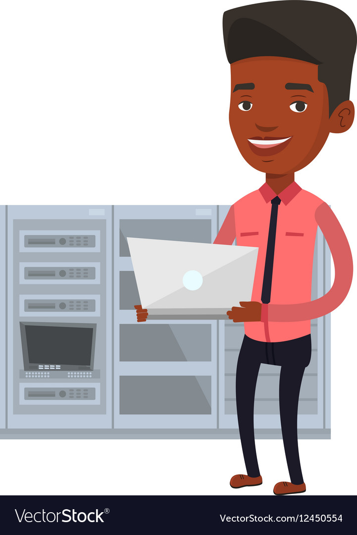 Server standing. Наклейка комната сетевого инженера. Проверка оборудования мульт человек.