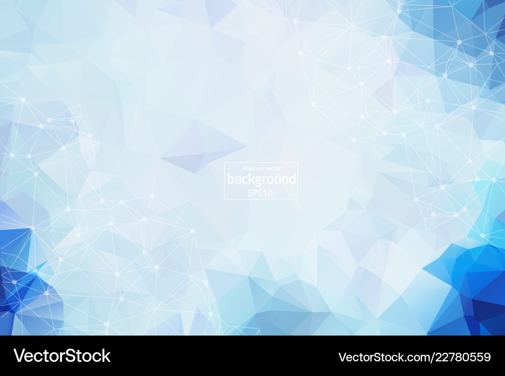 Abstract polygonal space background Royalty Free Vector