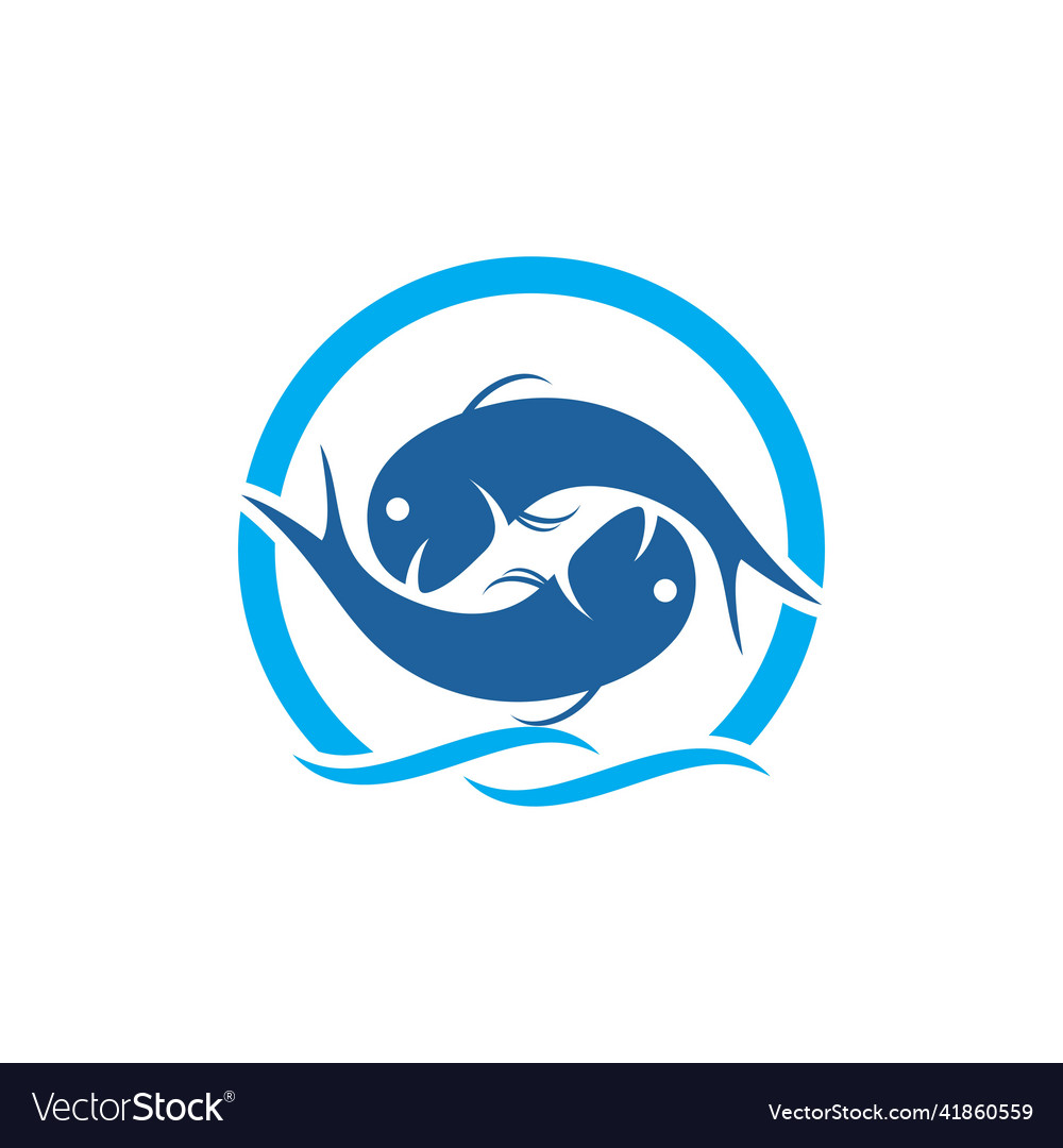 Fish logo Royalty Free Vector Image - VectorStock