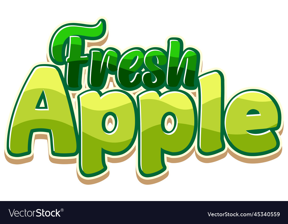 green-apple-text-effect-graphic-by-stella-design-creative-fabrica