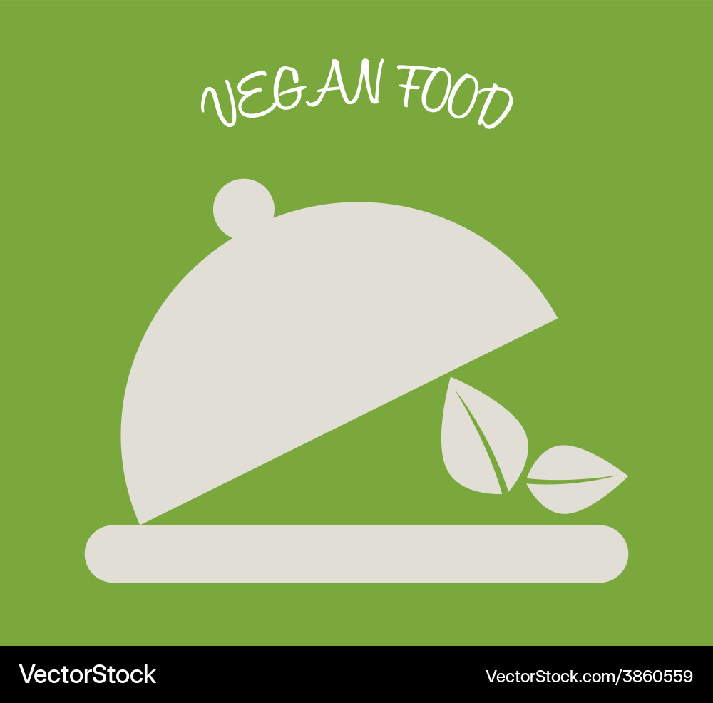 Vegan menu Royalty Free Vector Image - VectorStock
