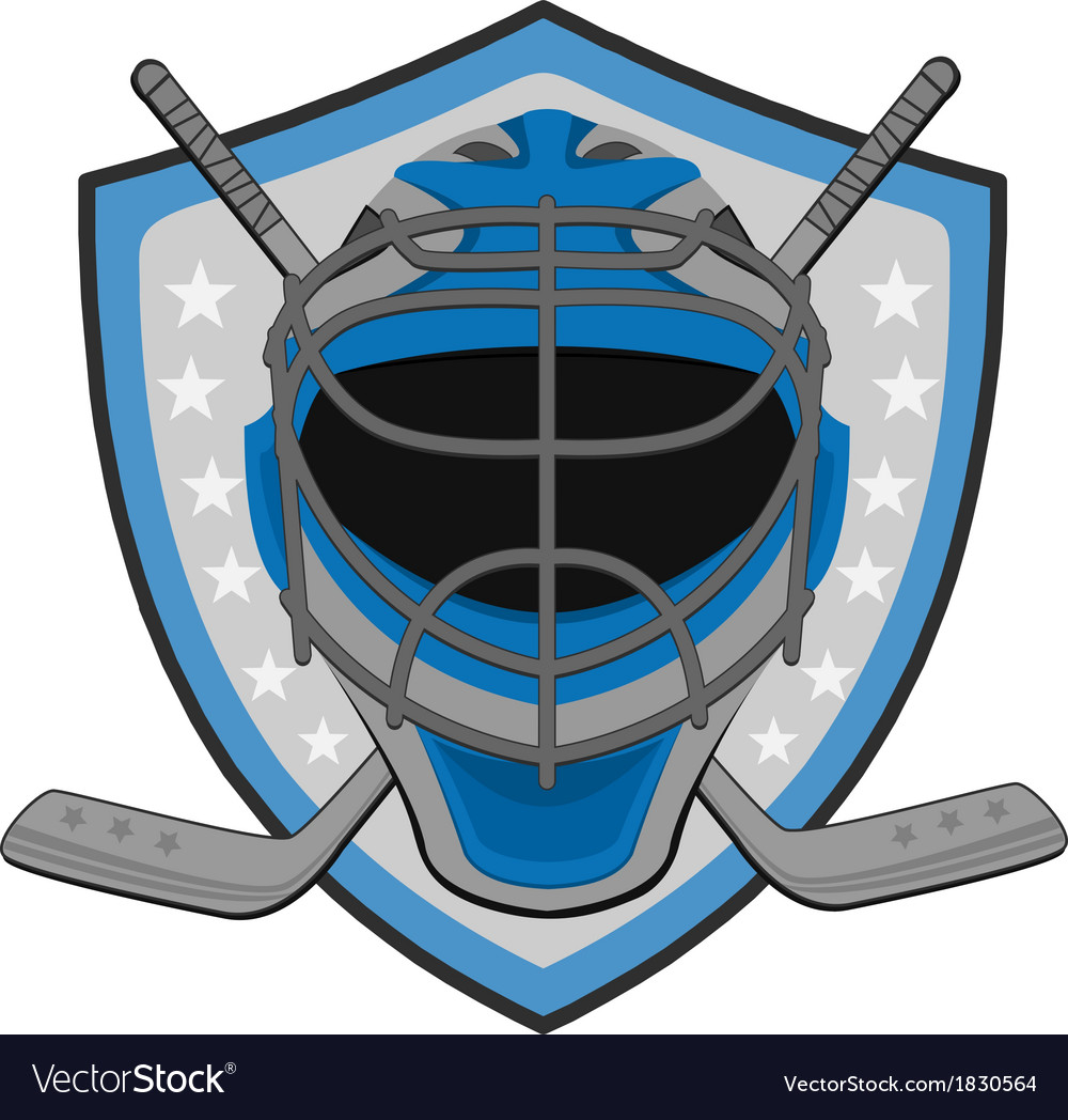 Ice hockey labels badges Royalty Free Vector Image