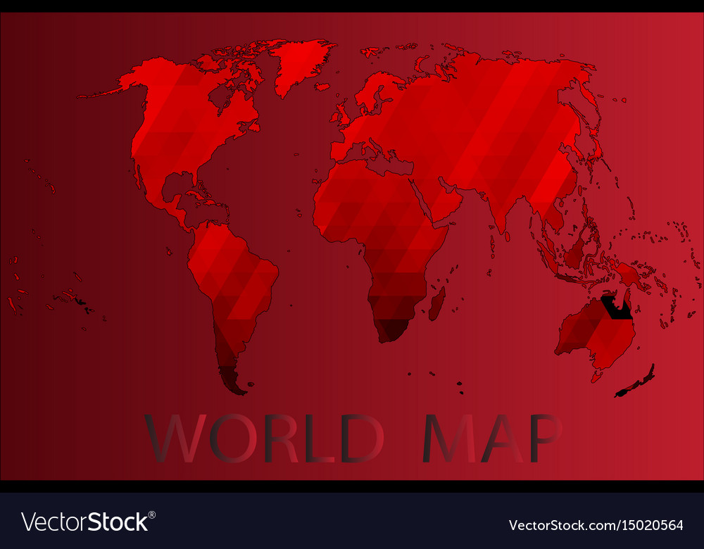 International map of the world