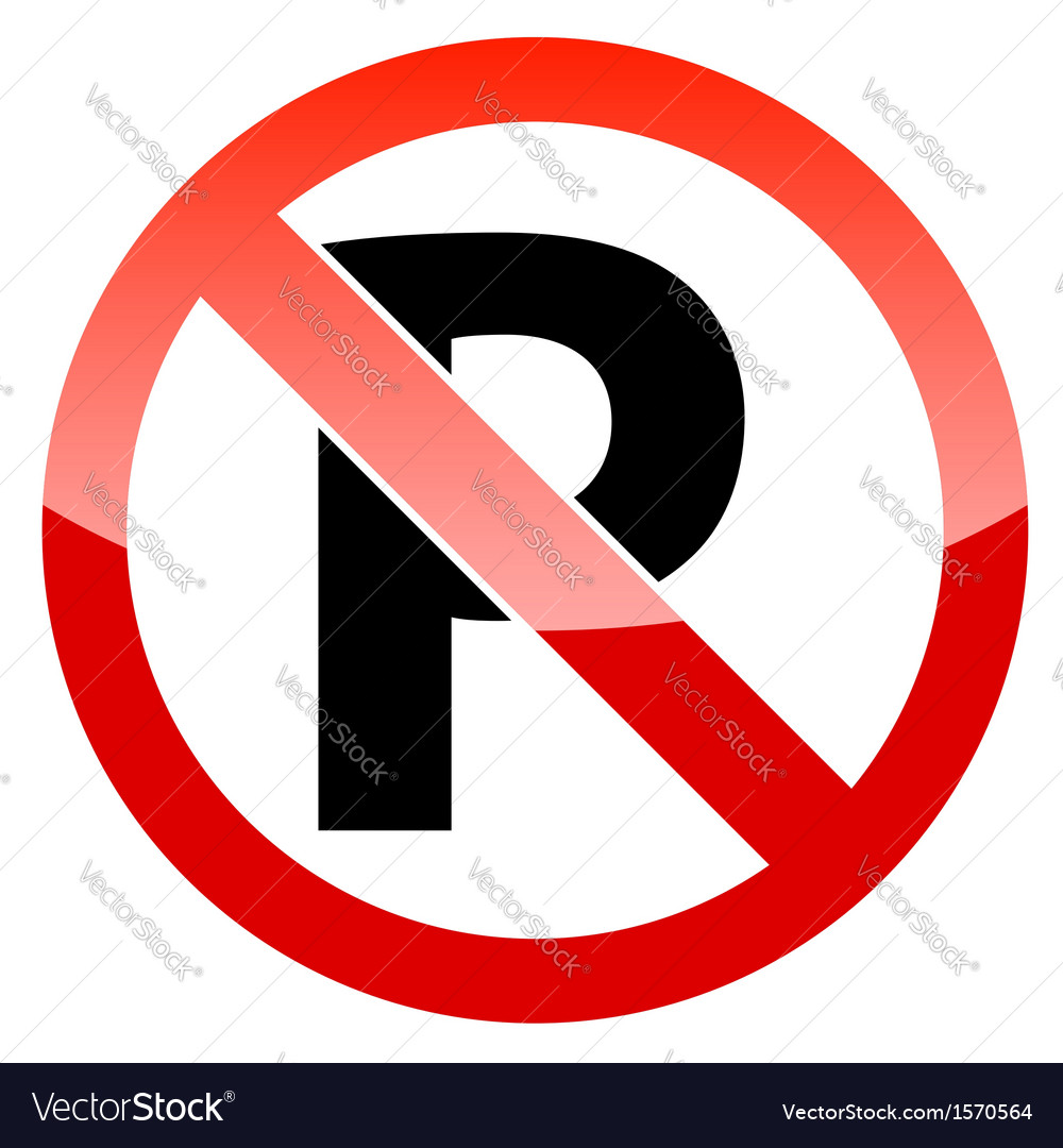 Red Restricted Warning Royalty Free Vector Image