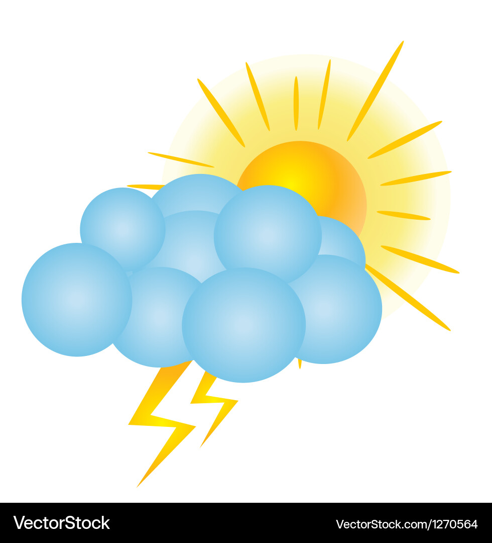 Weather Royalty Free Vector Image - VectorStock