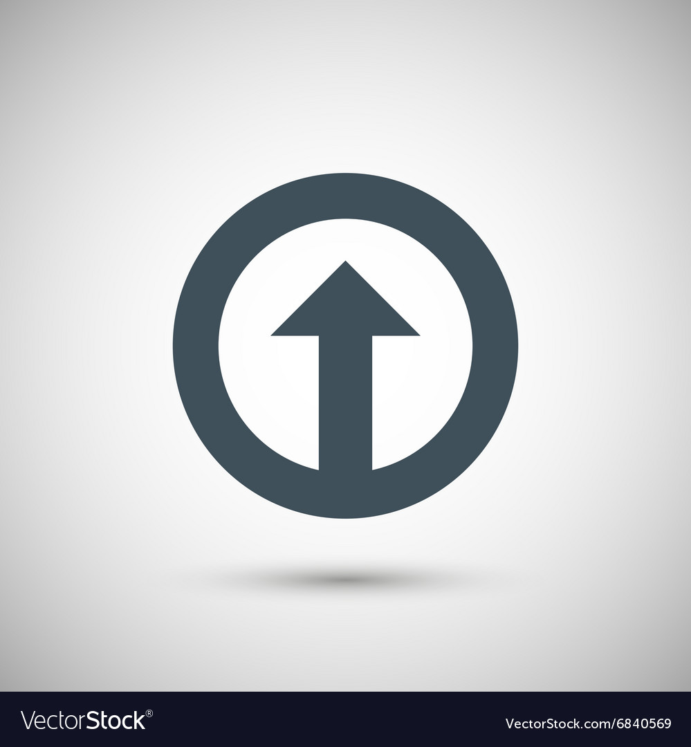 Blue arrow Royalty Free Vector Image - VectorStock