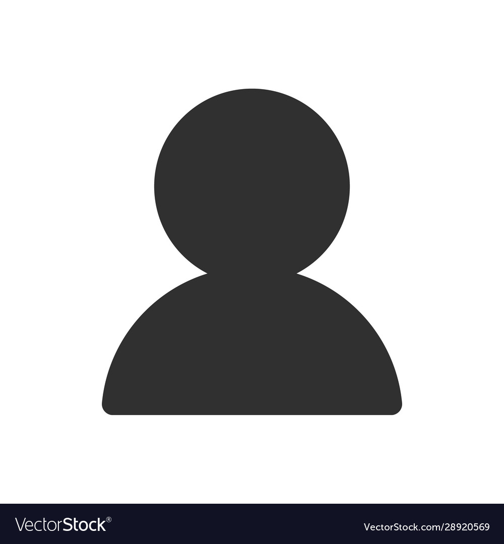 User profile login or access authentication icon Vector Image